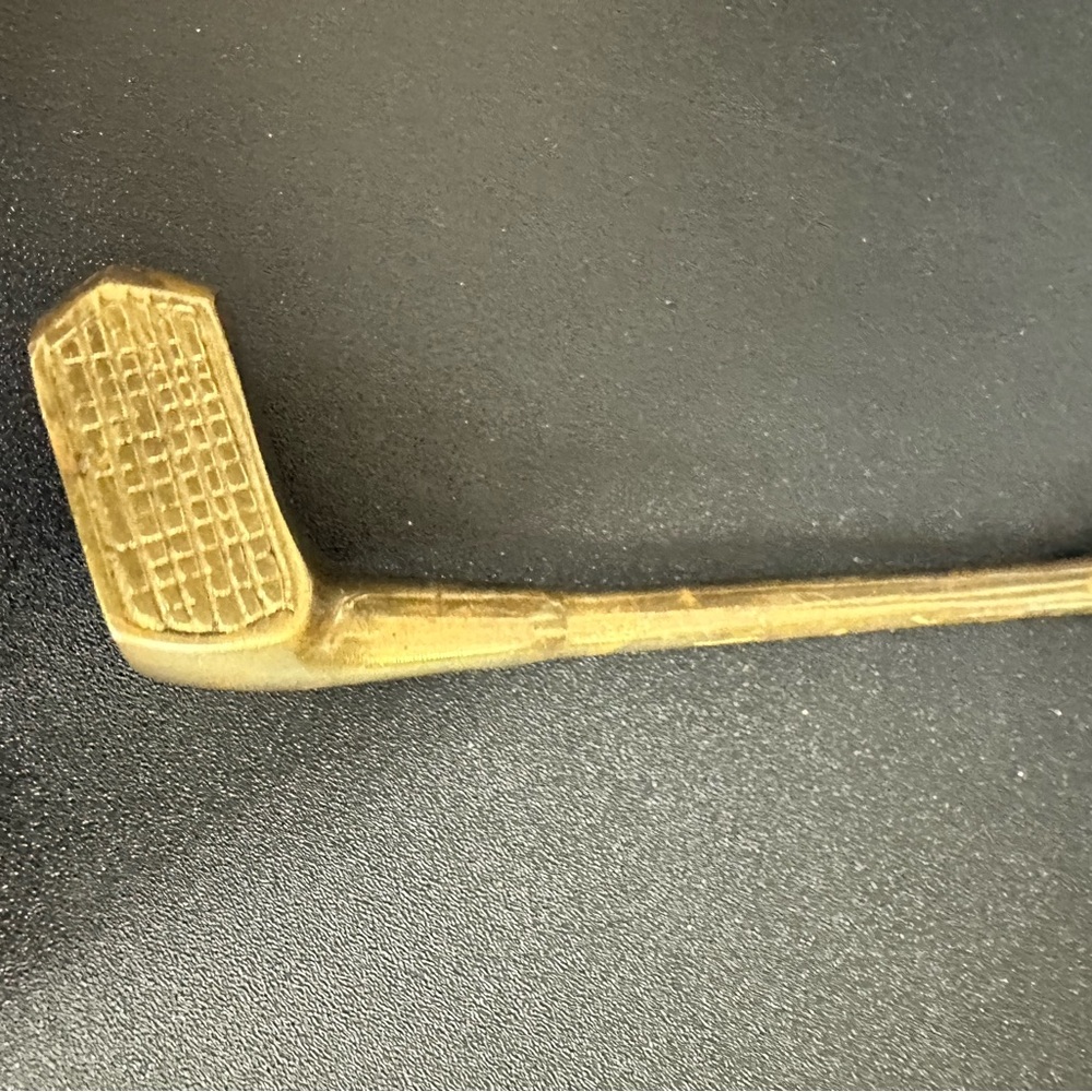 Vintage Brass Golf Club Bottle Opener